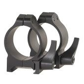 WARNE Maxima Attacco WEAVER Anelli 30mm Bassi con Leva #213LM