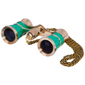 LEVENHUK Binocolo da teatro Broadway 325C (con cordoncino da collo) - Verde limetta #70872