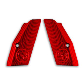 CZ 75 TS Guance Corte Zigrinato Rosso