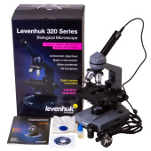 Microscopio monoculare digitale Levenhuk D320L BASE 3M