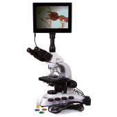 Microscopio trinoculare digitale Levenhuk MED D20T LCD