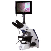 Microscopio trinocular digital Levenhuk MED D30T LCD