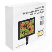 Levenhuk MED fotocamera digitale per microscopio da 5M con schermo LDC da 9,4&#039;