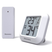 Weather station with Discovery Report W20 clock