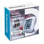 Estación meteorológica con reloj Discovery Report W20