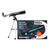 Telescopio Discovery Spark Travel 50 con libro