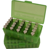 MTM Portacolpi P-50 Flip Top Ammo Box Pistola 50 posti