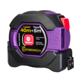 ERMENRICH Misuratore laser con flessometro Reel SLR540 - Viola #84581