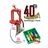 LEE Kit Pressa Breech Lock Challenger Press III 40e Anniversaire 9mm #92134