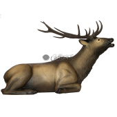 3D Archery Target Lying Red Deer