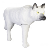 3D Archery Target White Wolf