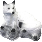 3D-Form für Bogenschießen Polarfüchsin Liegend