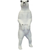 3D Archery Target White Bear Standing
