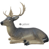 3D Archery Target Reclining Melanistic Fallow Deer