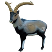 Silhouette for 3D Archery Standing Iberian Ibex