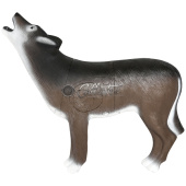Silueta para Tiro con Arco 3D Lobo Que Aúlla
