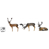 3D Deer Archery Target Set Silhouettes