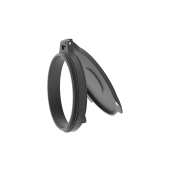 LEUPOLD Cubierta de lente abatible de aluminio: Objetivo 50mm