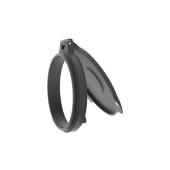 LEUPOLD Cubierta de lente abatible de aluminio : Objetivo 56mm