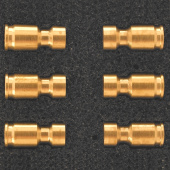 Aravon's Kit 6 bossoli 380 ACP / 9mm Corto tiro indoor