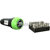 39SHOOTER Llave Dinamométrica + 32 Puntas Hexagonales