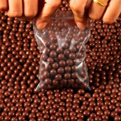 Biglie in argilla per fionda : 9mm : biodegradabili : 100 pz