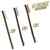 OTIS AP Set 9 Brushes Bronze + Nylon + Steel