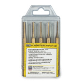 OTIS PRO+ Brass Punch Set Assorted Pin Punches (5 pieces)