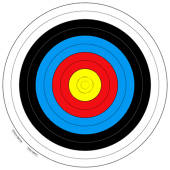 ARROWHEAD Bersagli FITA 80 cm (10pz)