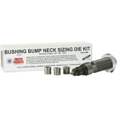 FORSTER Bushing Bump Neck Sizing Die + 3 Bushings