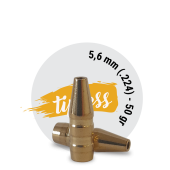 FOX Palle Classic Hunter 5.6mm (.224) 50gr HP (50pz)