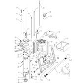 HORNADY Exploded Lock-N-Load AP Press Spare Parts #095100