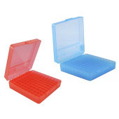 MTM Portacolpi P-100 Flip Top Ammo Box Pistola 100 posti