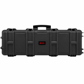 NUPROL Hartschalen-Waffenkoffer Breit Pnp Schaumstoff 110cm Schwarz