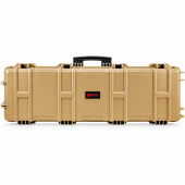 NUPROL Hartschalen-Waffenbox Breit Wave 110cm TAN