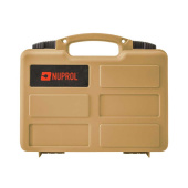 NUPROL Mallette rigide pour pistolet Petit PnP mousse 30cm Tan