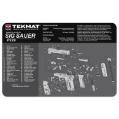 TEKMAT Sig Sauer P229 Gun Cleaning Mat Weapon Cleaning Mat with Exploded View #R17-SIGP229