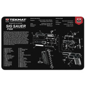 TEKMAT Sig Sauer P250 Gun Cleaning Mat Weapon Cleaning Mat with Exploded View #R17-SIGP250