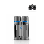 ZEISS Binocolo TERRA-ED Pocket 10x25 Grigio
