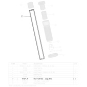 RCBS CLEAR FEED Tube : Small #181272