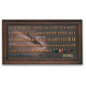 SPEER Bullet Display Board Chronology Quadro Cronologia cartucce Inerte