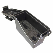 MTM Caja Portapistola Táctica Compacta para 1 Pistola Gris#TPC1C