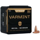 SPEER Palle Varmint Soft Point 224" 50gr SP #1029 (100pz)