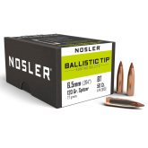 NOSLER Palle Ballistic Tip 264" 120gr SP Brown Tip #26120 (50pz)
