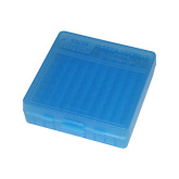 MTM Portacolpi P-100-9 9mm Blu Trasparente