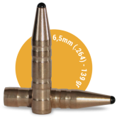 FOX Palle Classic Hunter 6.5mm (.264) 139gr (50pz)