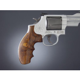 HOGUE Guance in Legno S&W K/L Round CocoBolo