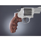 HOGUE Guance in Legno S&W K/L Round Rosewood Laminate #19500