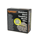 LYMAN Stainless Steel Tumbling Media Pin Aghi (2.27 kg) #7631375