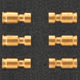 Aravon's Kit 6 bossoli 9x19 Luger Parabellum tiro indoor